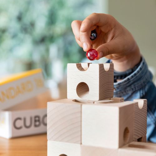 CUBORO knikkerbaan startersets en uitbreidingssets bij Studio Bambacht