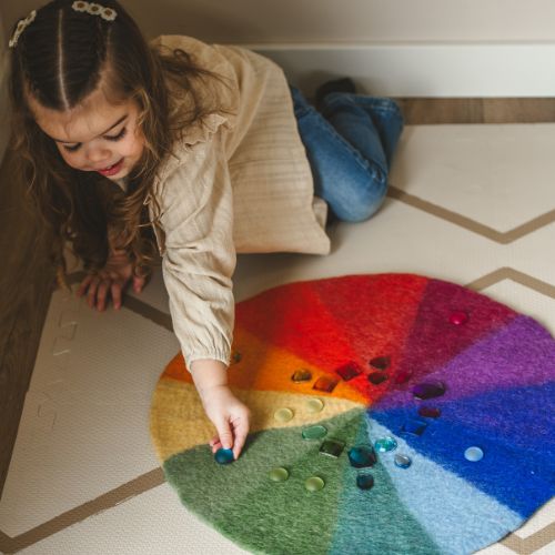 Speelgoed om te sorteren bij Studio Bambacht