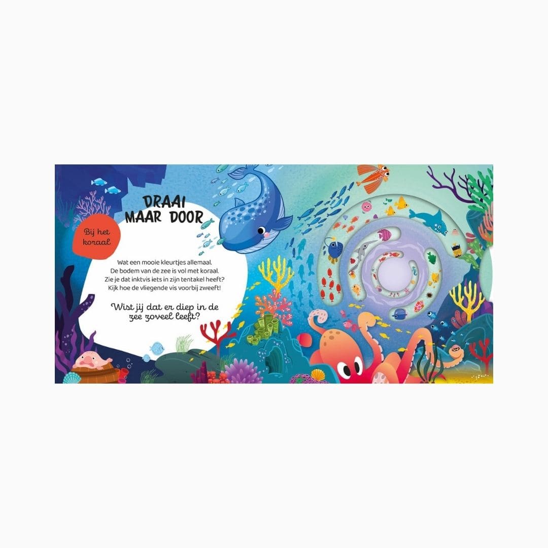 Boek Draai maar door - in de zee | Lantaarn Publishers