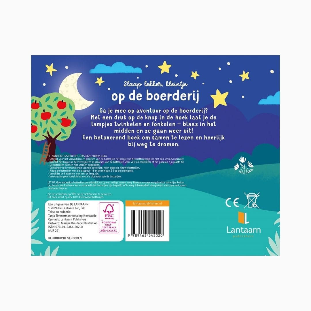 Slaap lekker, kleintje - Op de boerderij | Lantaarn Publishers