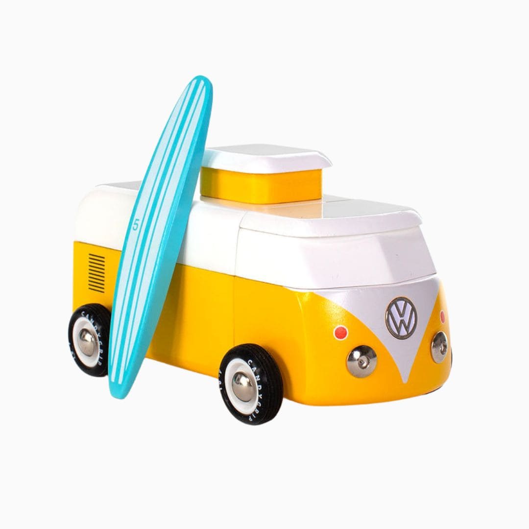 Candylab Toys gele VW Beach bus