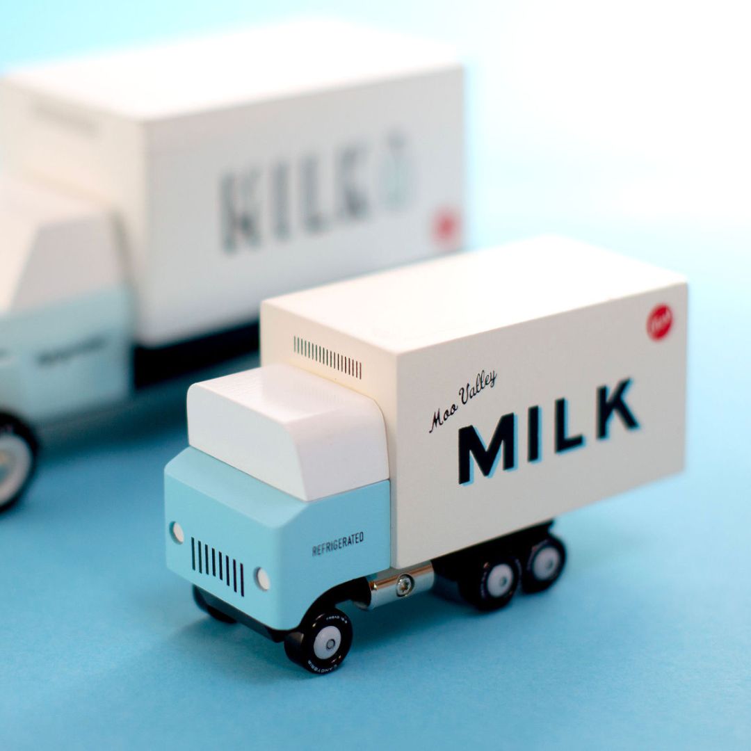 Candylab speelgoedauto melktransport