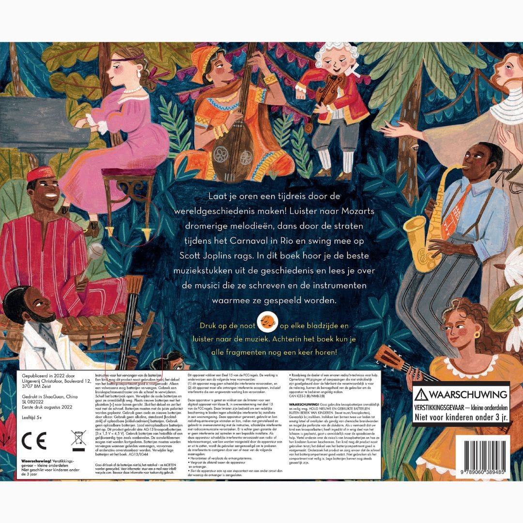 Muziekboek Luister naar de muziek van auteur Mary Richards en uitgeverij Christofoor