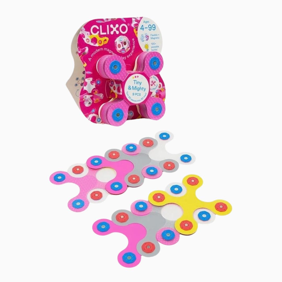 Clixo magnetisch bouwspeelgoed set tiny and mighty special sparkle