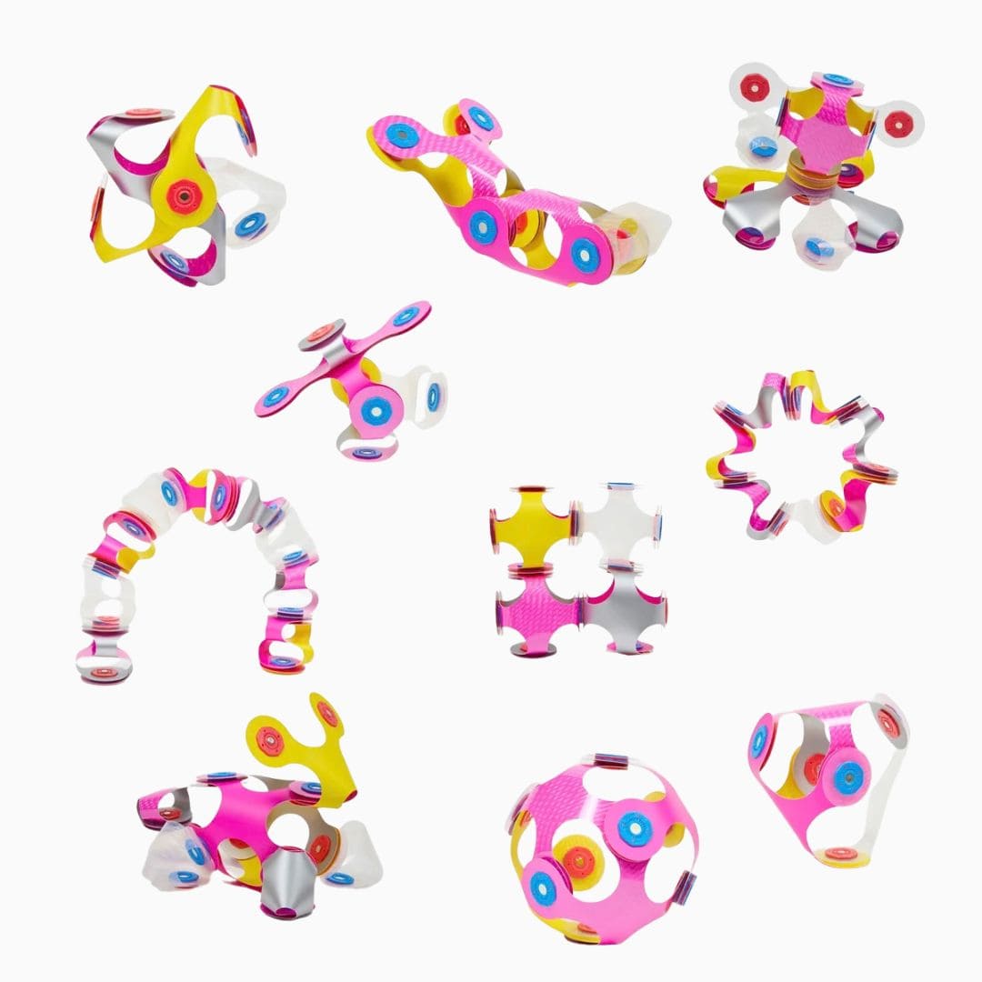 Clixo magnetisch bouwspeelgoed set tiny and mighty special sparkle