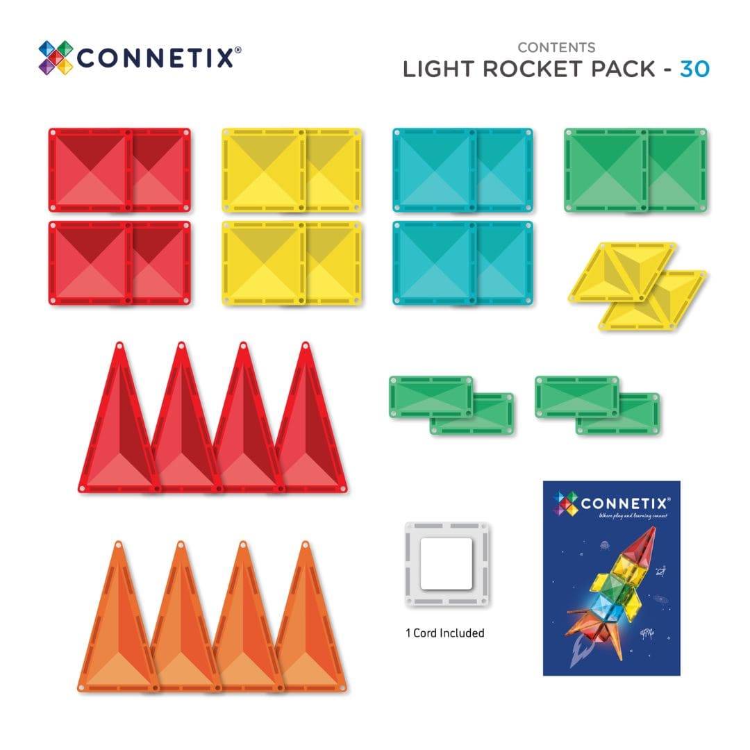 CONNETIX Light Rocket Pack - 30 stuks