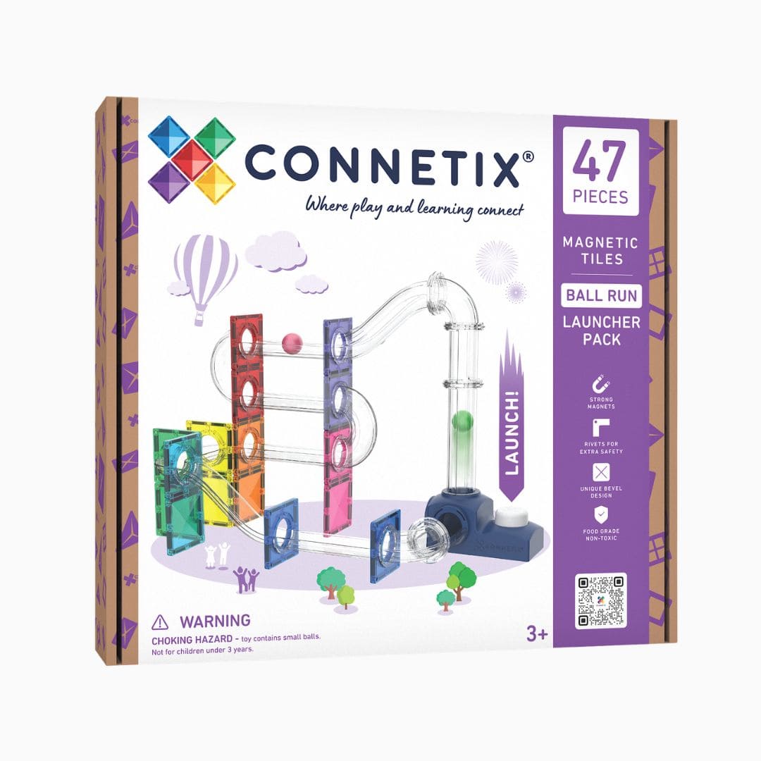 CONNETIX Launcher Ball Run Pack - 47 stuks