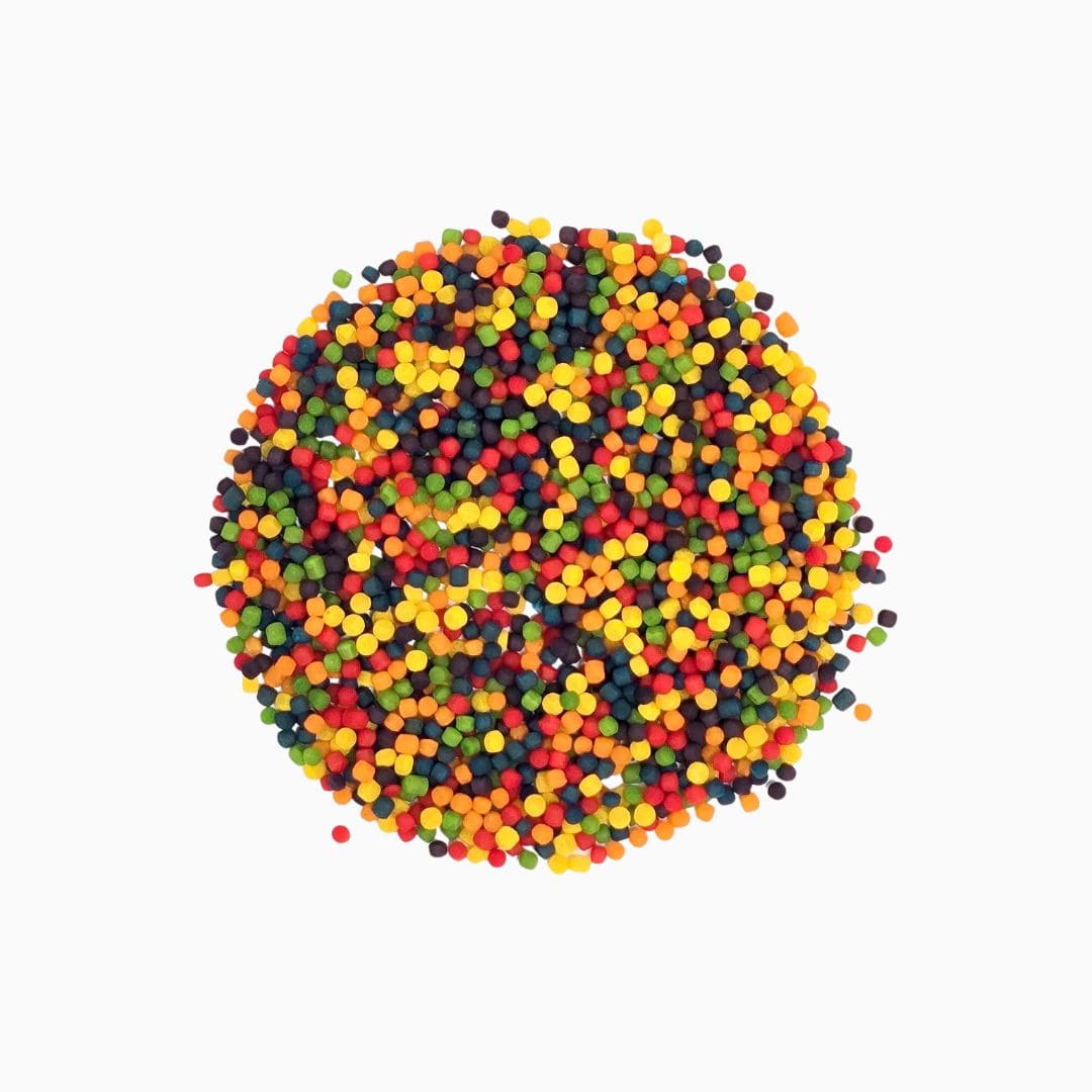 Grennn Color Dots regenboog mix - 300 gram