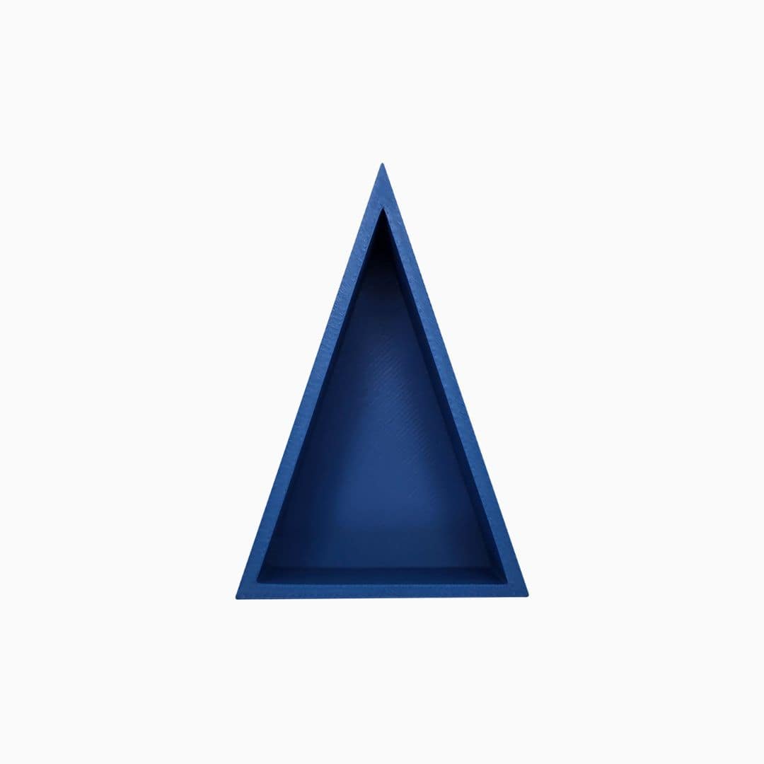 Grennn speelbakje 'mandigo' rechte driehoek in de kleur blauw