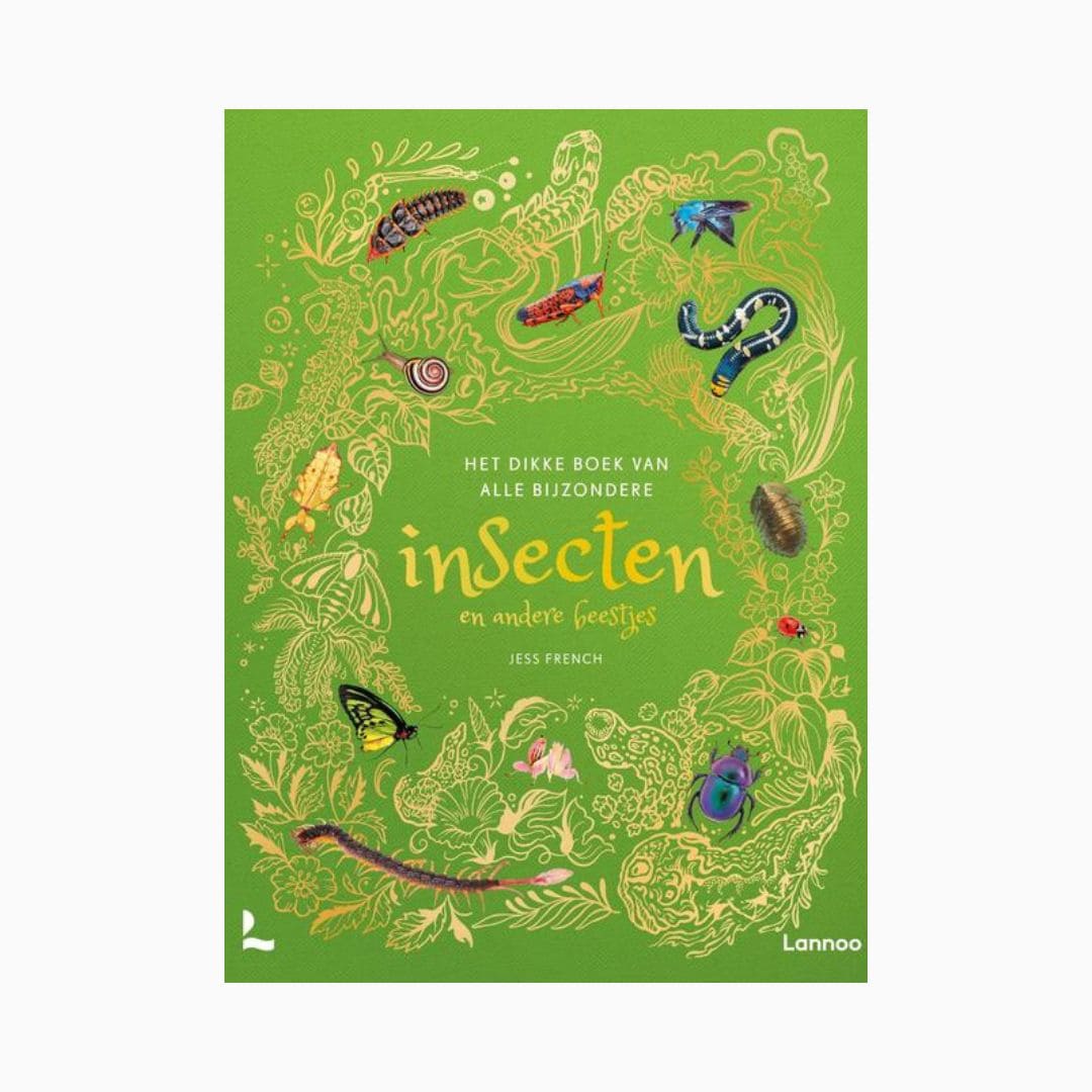 Het dikke boek van alle bijzondere insecten en andere beestjes van Jess French, uitgegeven door uitgeverij Lannoo