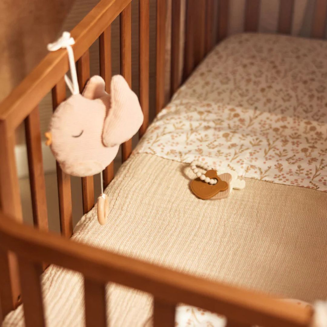 Jollein ledikant laken 120x150cm in het thema Bloomy