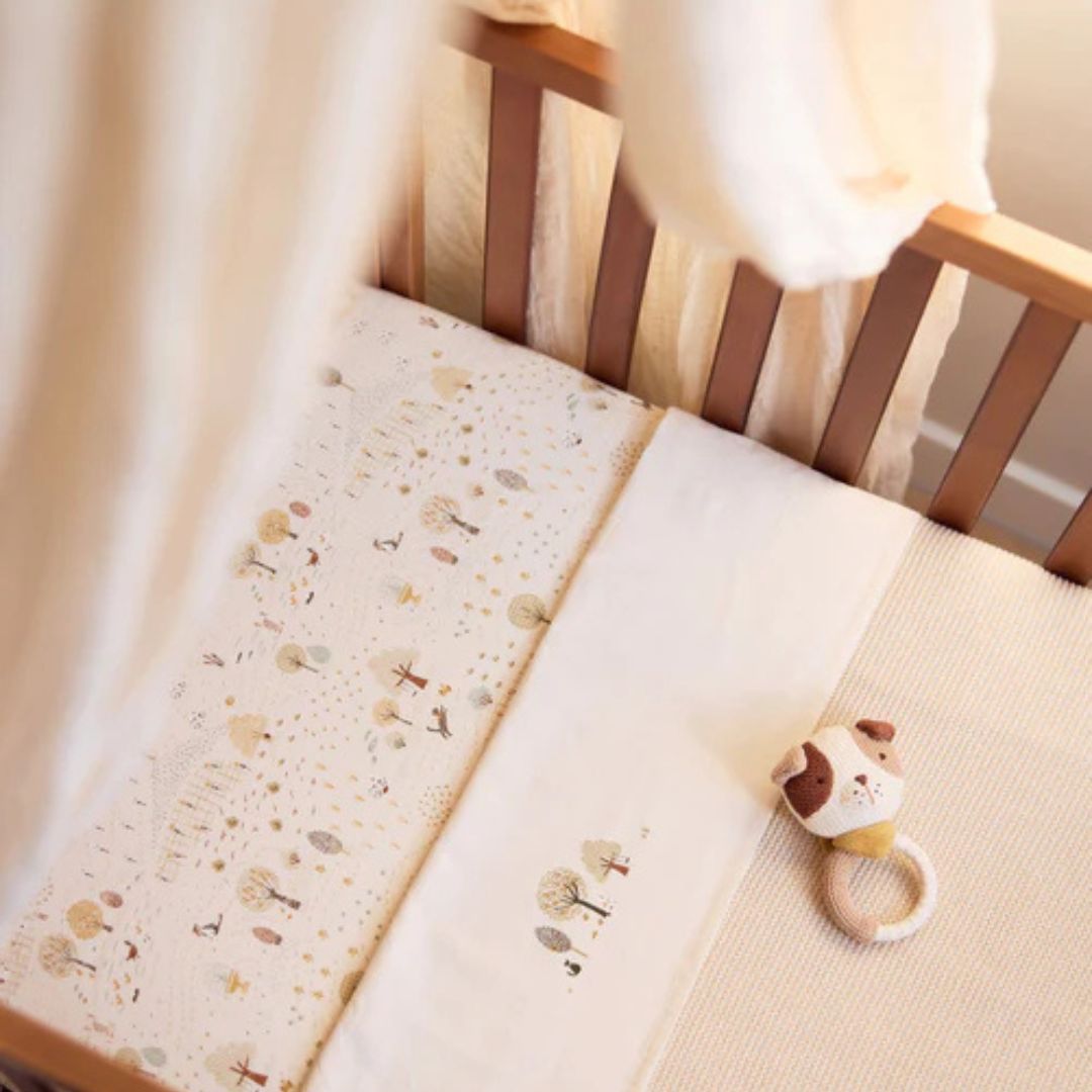 Jollein hoeslaken in het thema Tiny Park