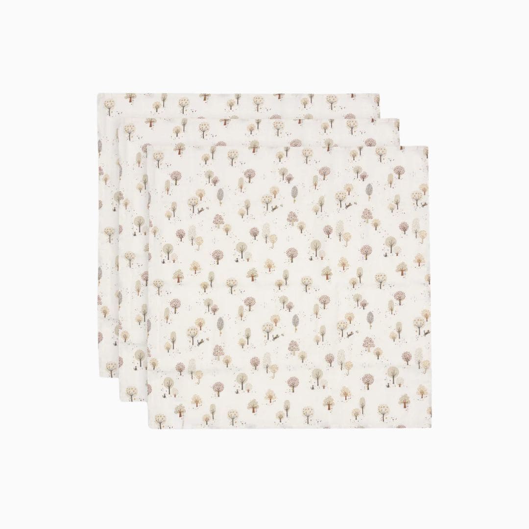 Jollein hydrofiele doeken set Tiny Park - 3 stuks