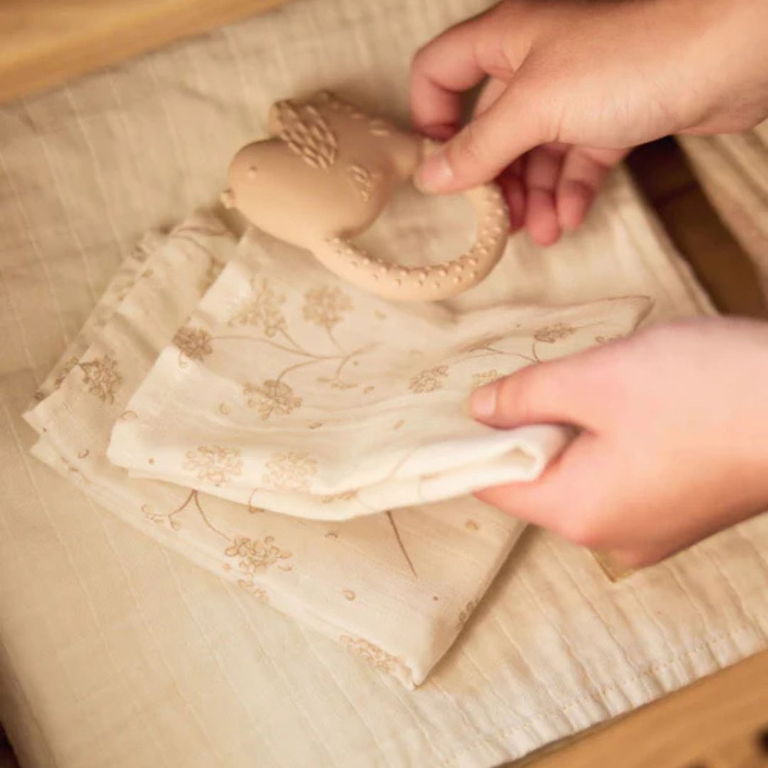 Jollein hydrofiele monddoekjes Leafy Dreams - 3 stuks