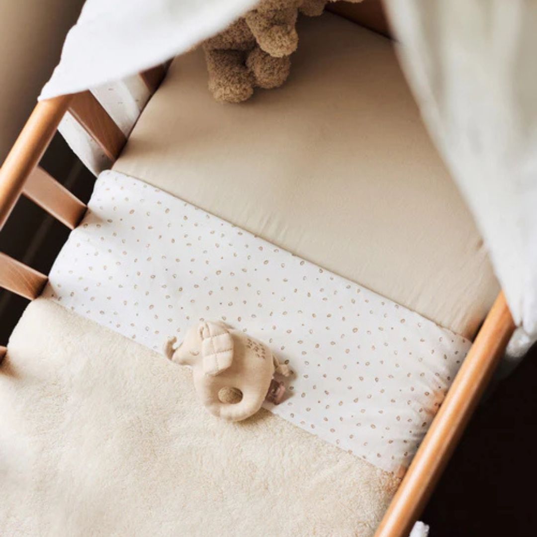 Jollein ledikantlaken 120x150cm in het thema Leafy Dreams