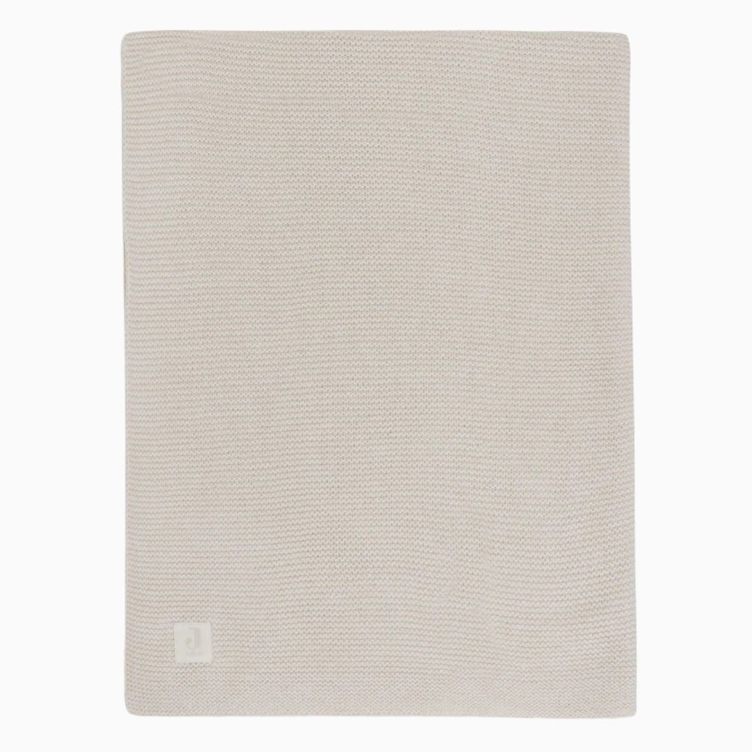Jollein ledikantdeken 100x150cm basic knit oatmeal