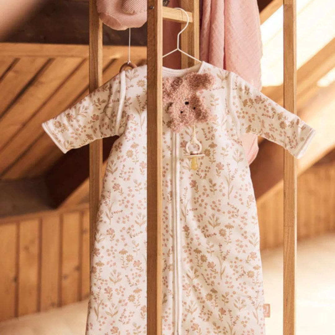 Jollein slaapzak met afritsbare mouwen - bloomy