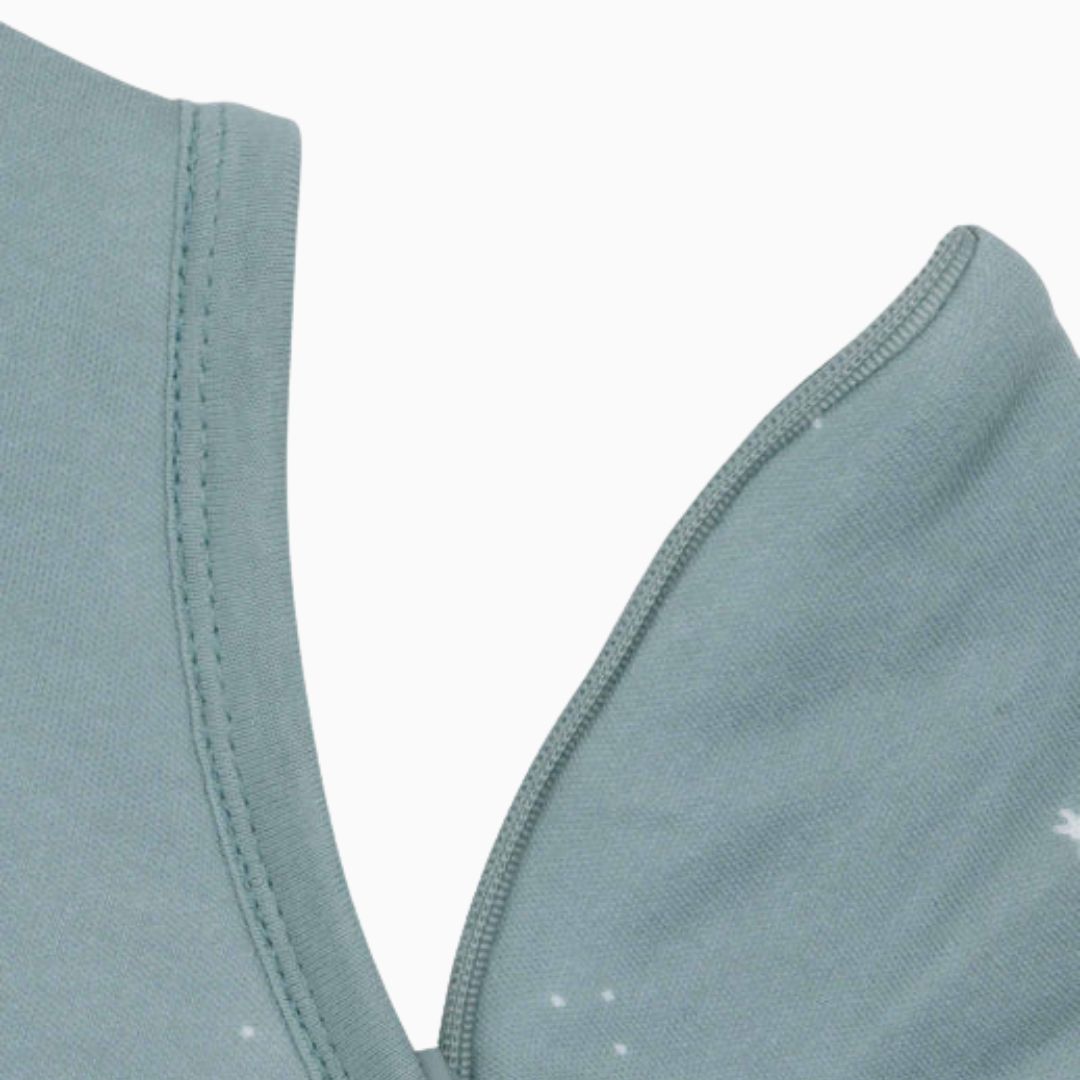 Jollein slaapzak met afritsbare mouwen Twinkling - Sea Green