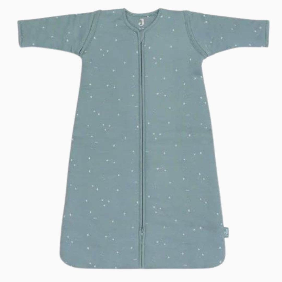 Jollein slaapzak met afritsbare mouwen Twinkling - Sea Green