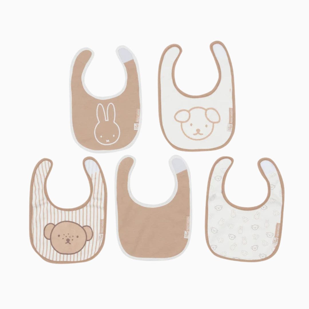 Jollein slabben set van 5 nijntje