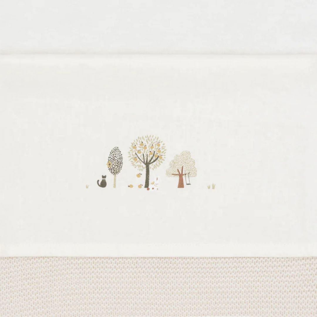 Jollein wieglaken 75x100cm in het thema Tiny Park