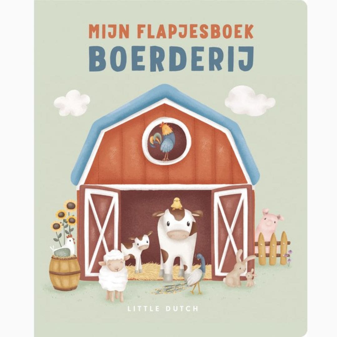 Mijn flapjesboek - boerderij | Little Dutch