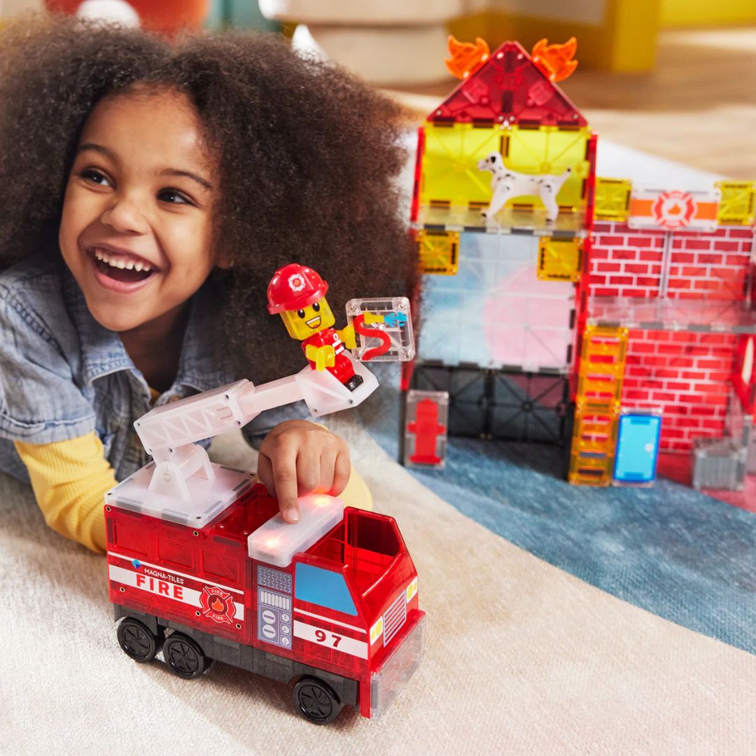 Magna-Tiles brandweer set 50-delig