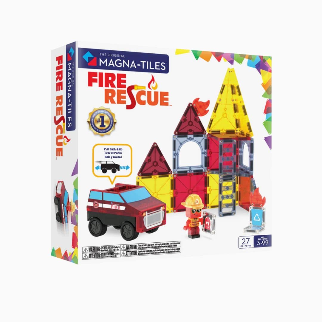Magna-Tiles brandweer set 27-delig