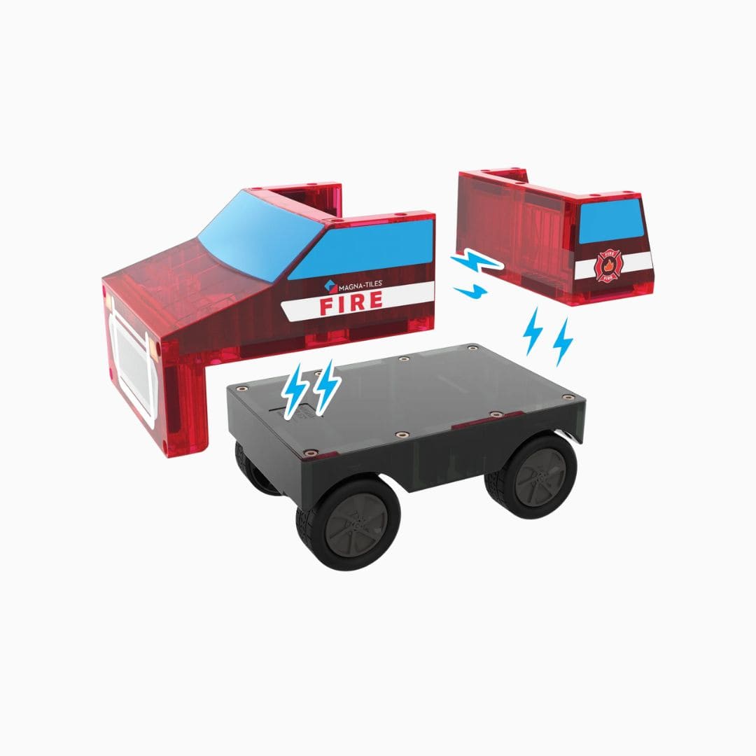 Magna-Tiles brandweer set 27-delig