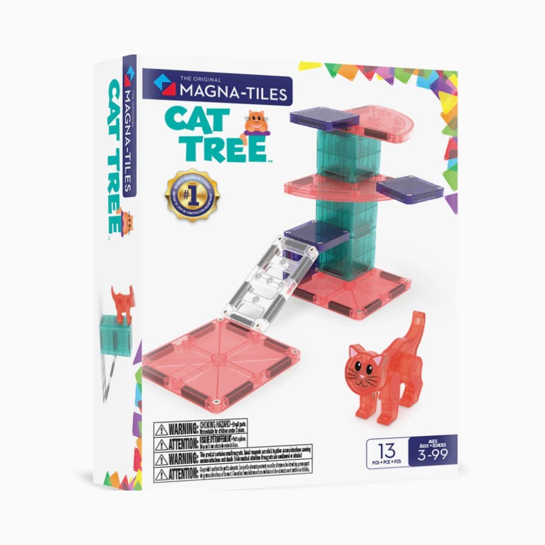 Magna-Tiles kattenboom 13-delig