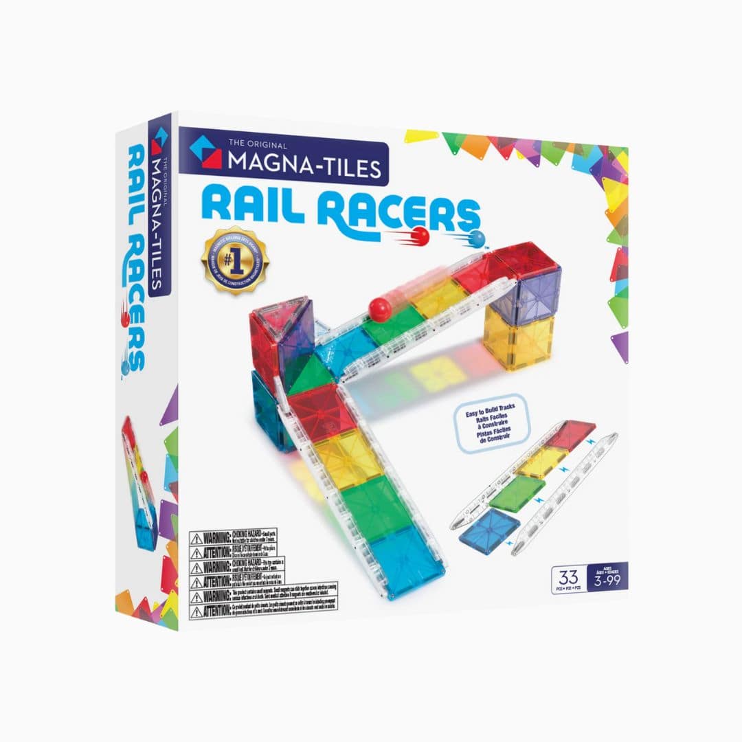 Magna-Tiles rail racers set 33-delig
