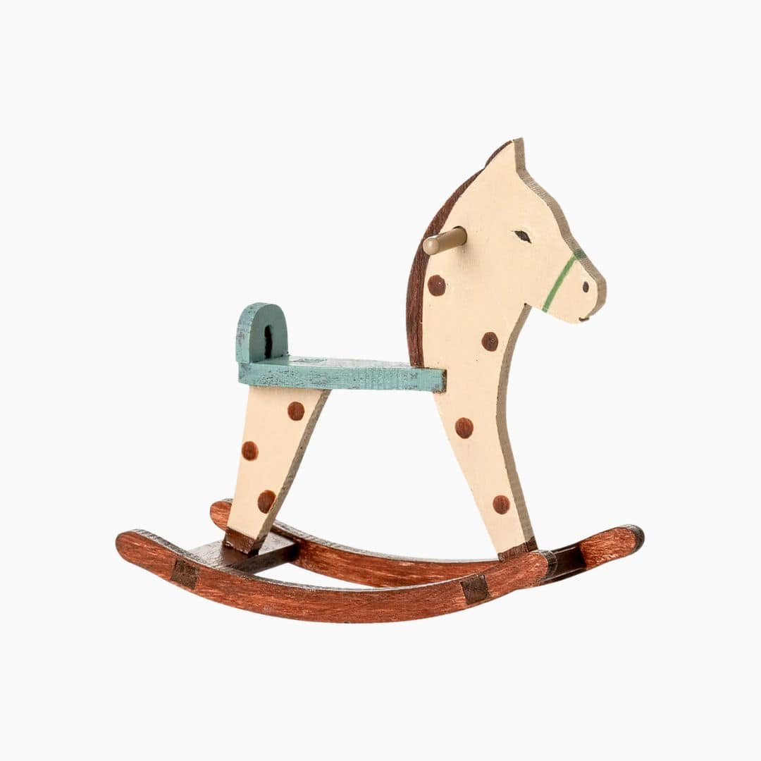 Maileg gevlekt hobbelpaard