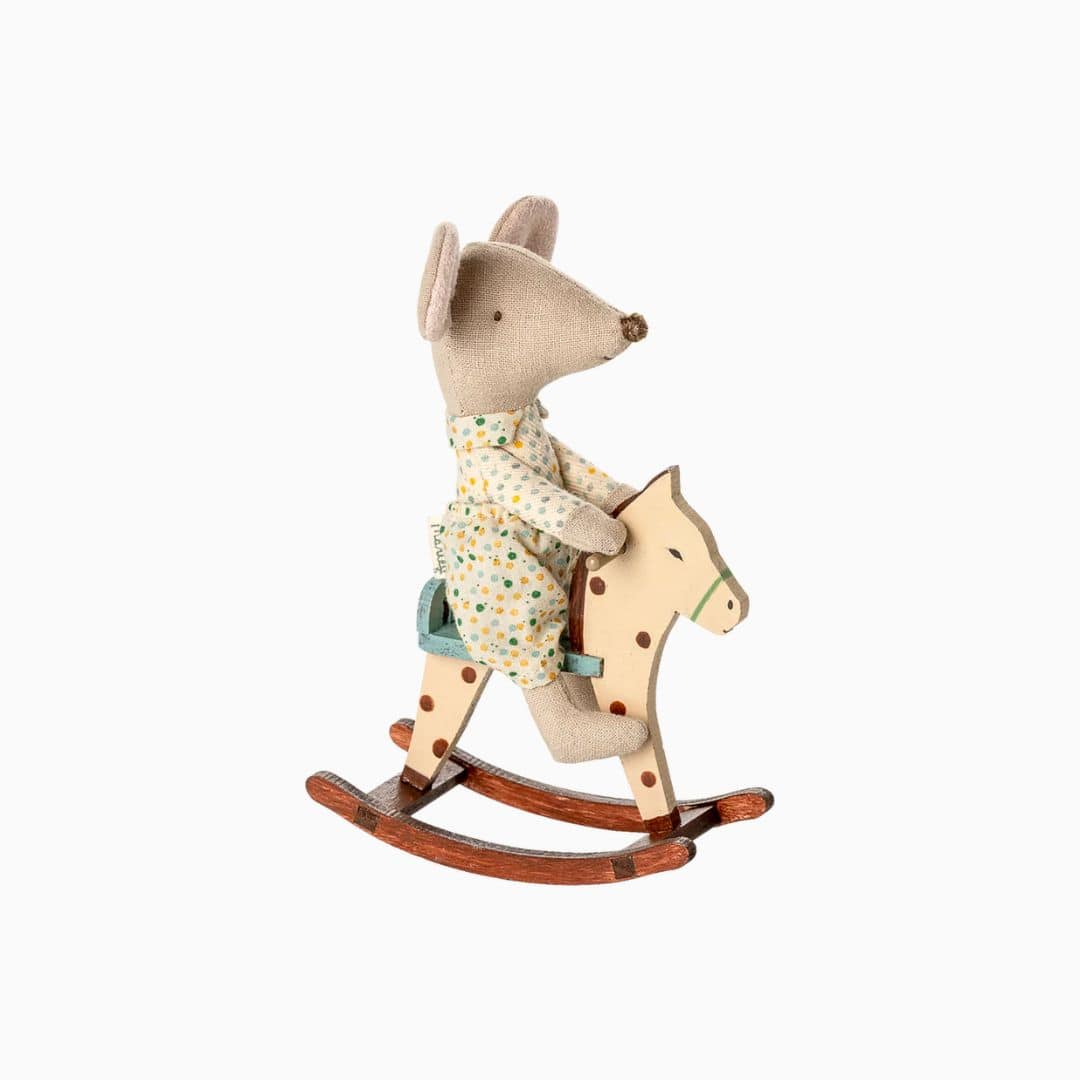 Maileg gevlekt hobbelpaard