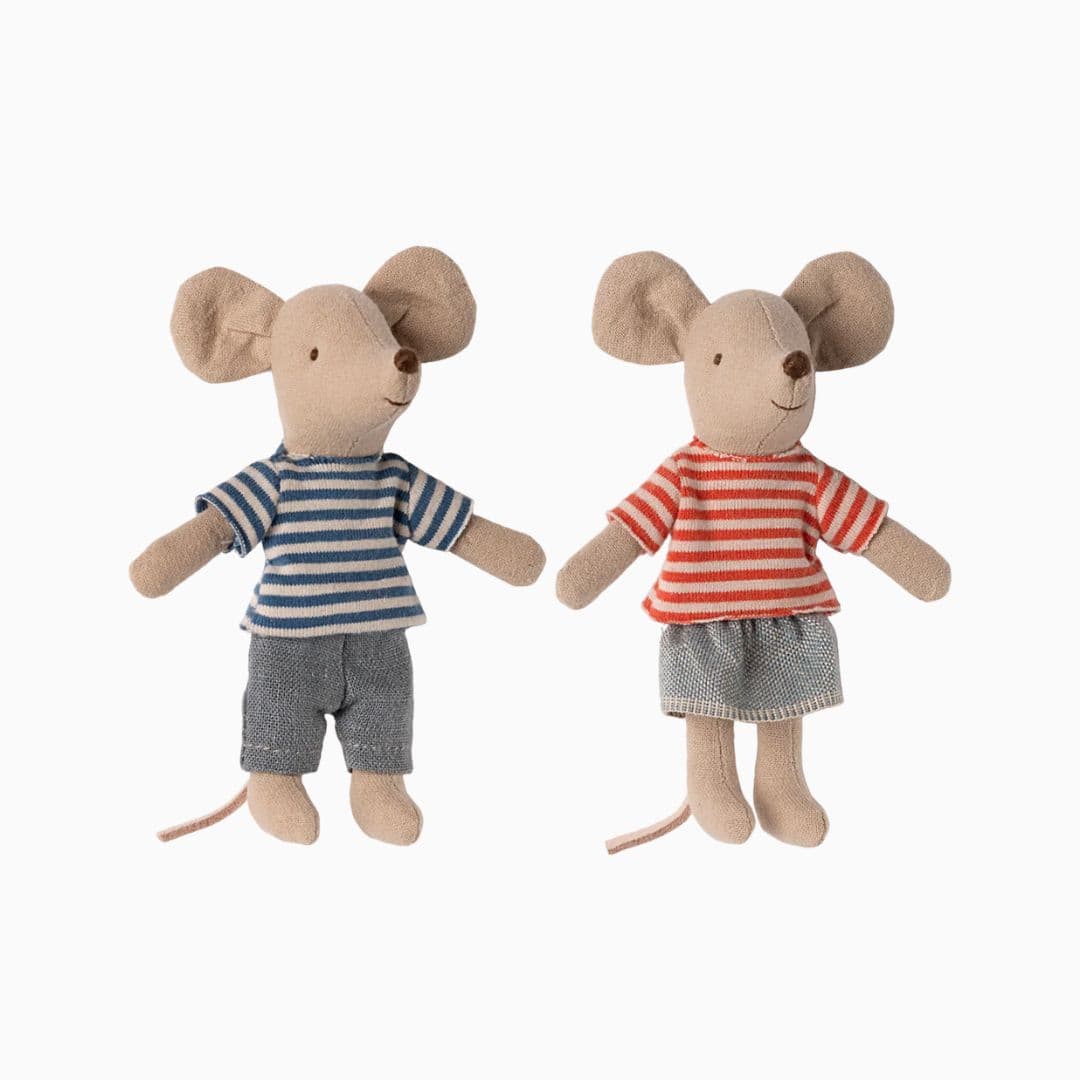 Maileg LouiMax en Stella - kleine broer en zus