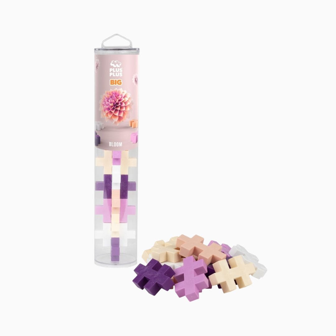 PlusPlus BIG Tube Bloom bouwspeelgoed - 15 stuks