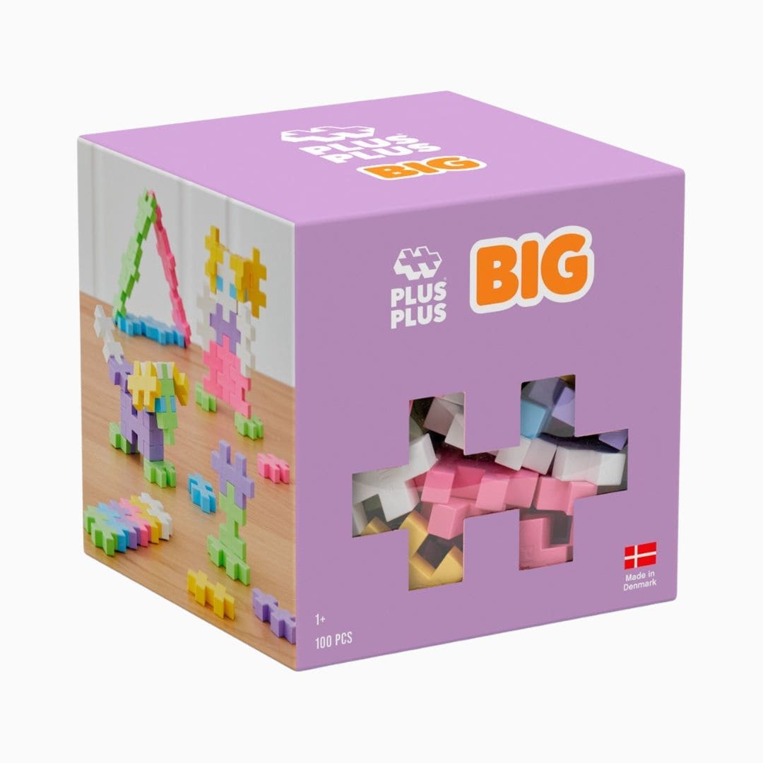 PlusPlus BIG Pastel bouwspeelgoed - 100 stuks