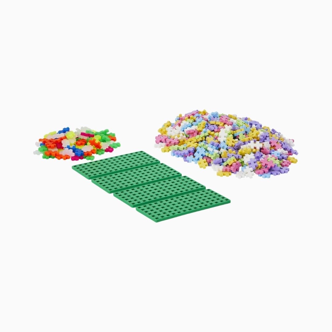 PlusPlus learn to build set met 600 stukjes constructie speelgoed
