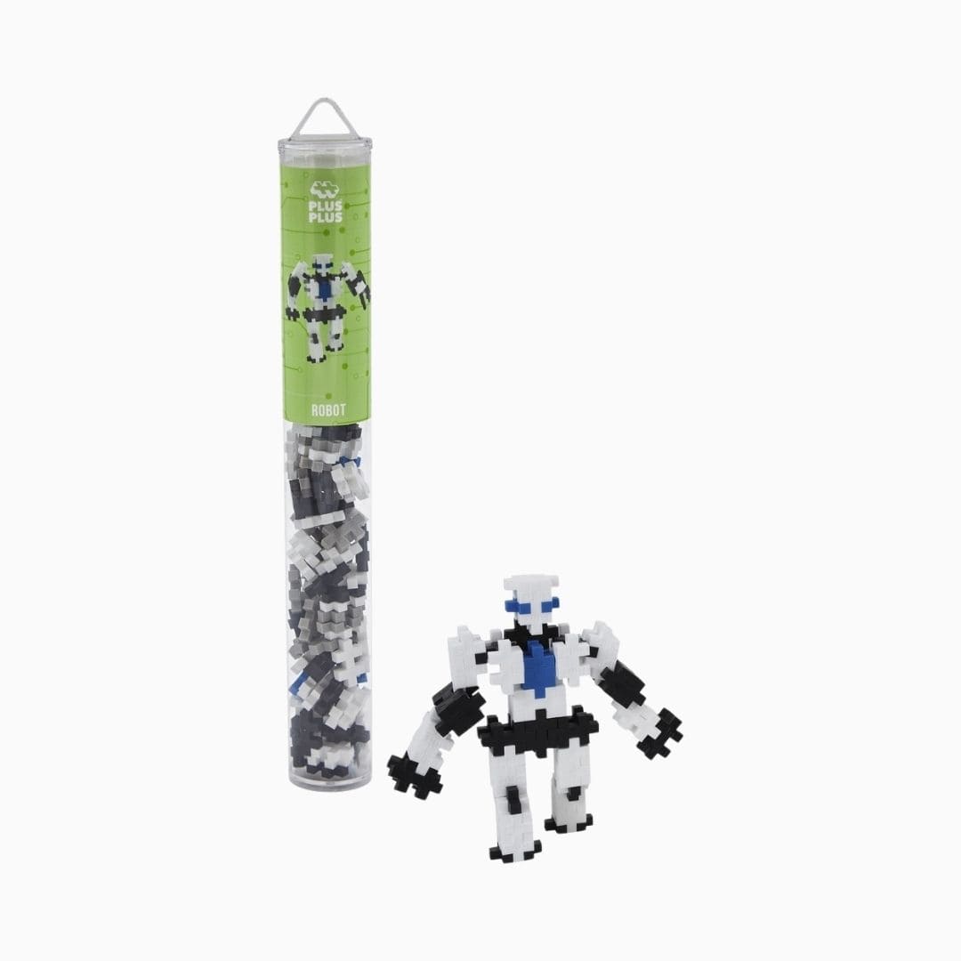 PlusPlus open einde bouwspeelgoed tube met 100 stukken