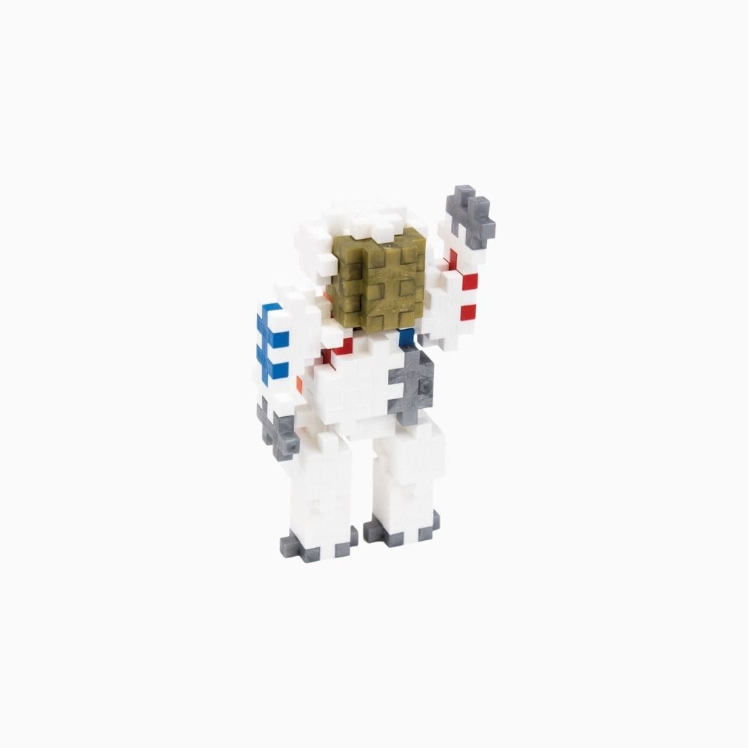 plusplus constructiespeelgoed tube astronauten met 100 stukjes