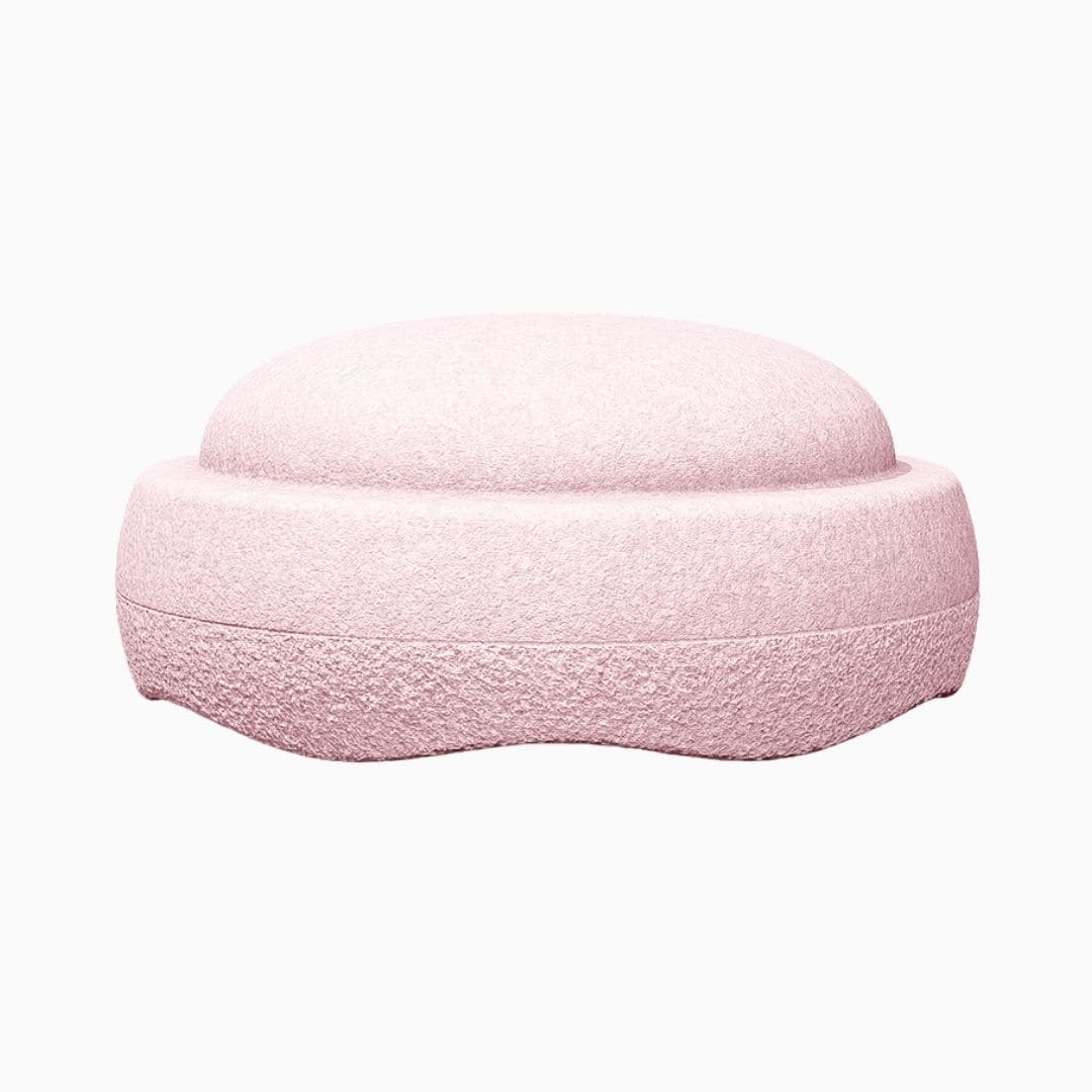 Stapelstein grow steen in de kleur rose licht roze