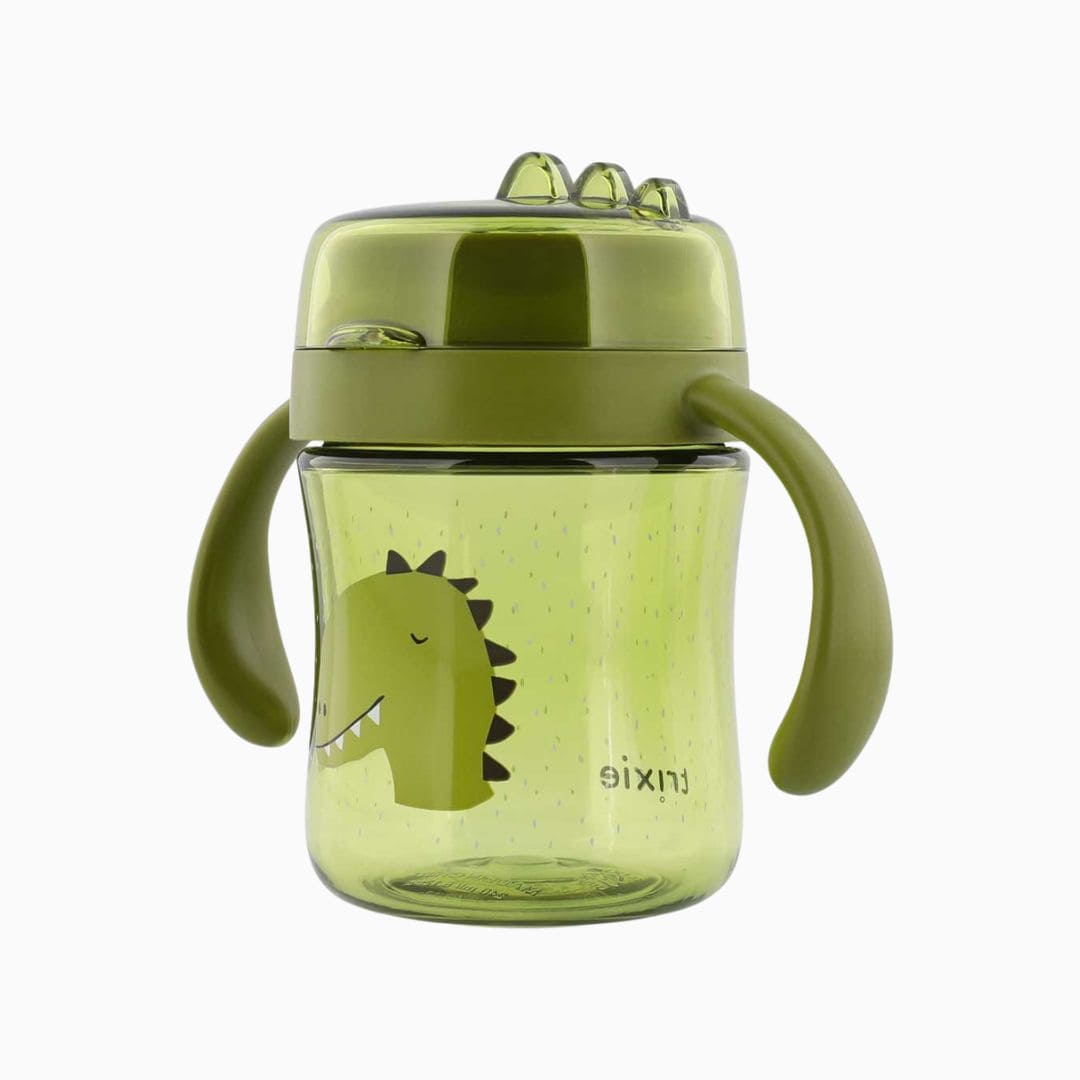 Trixie 360° drinkfles met handvatten in het thema Mr. Dino