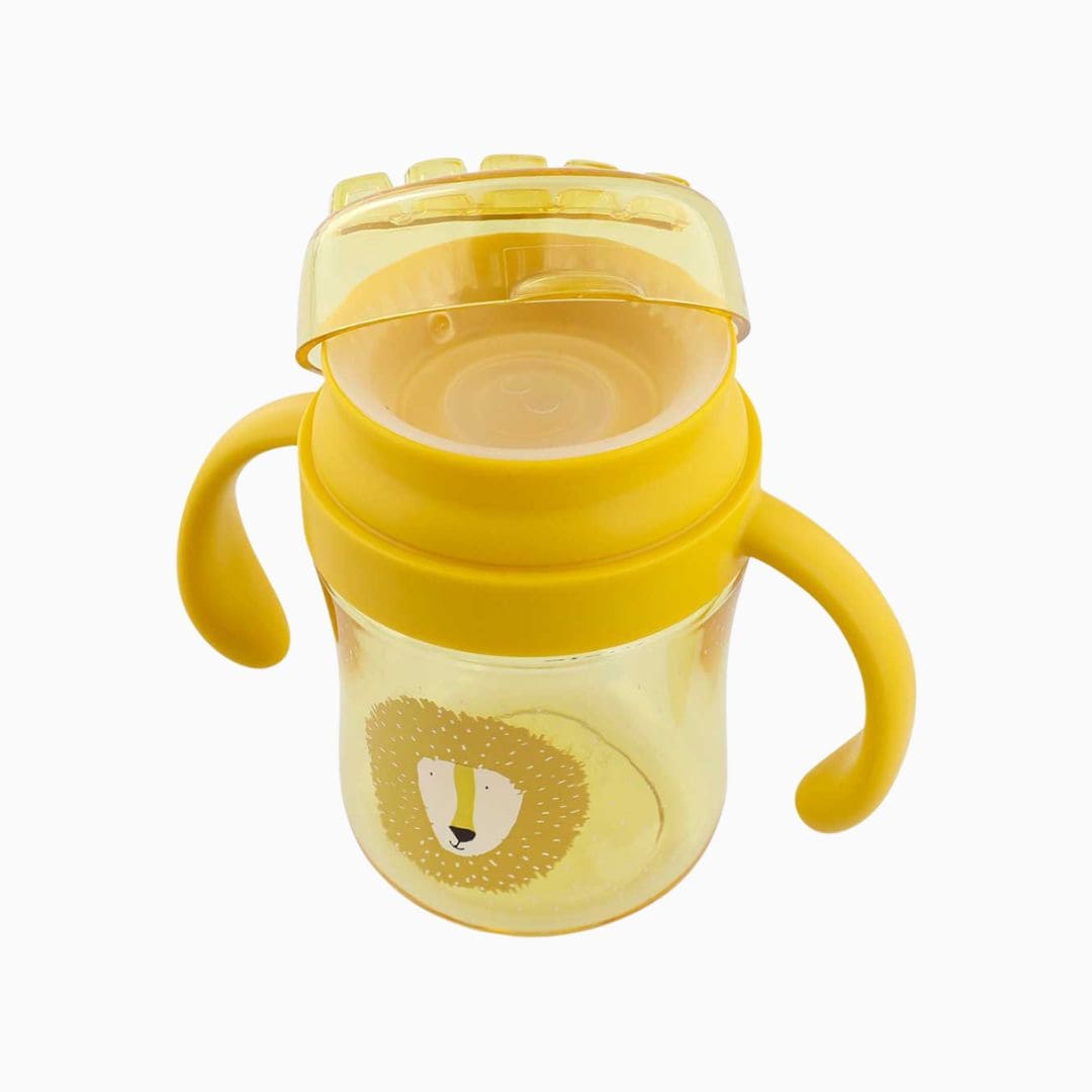 Trixie 360° drinkfles met handvatten in het thema Mr. Lion