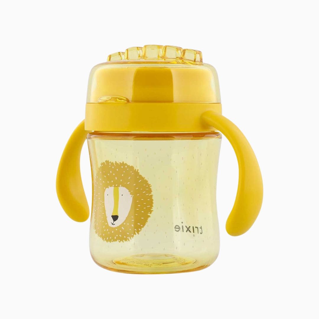 Trixie 360° drinkfles met handvatten in het thema Mr. Lion