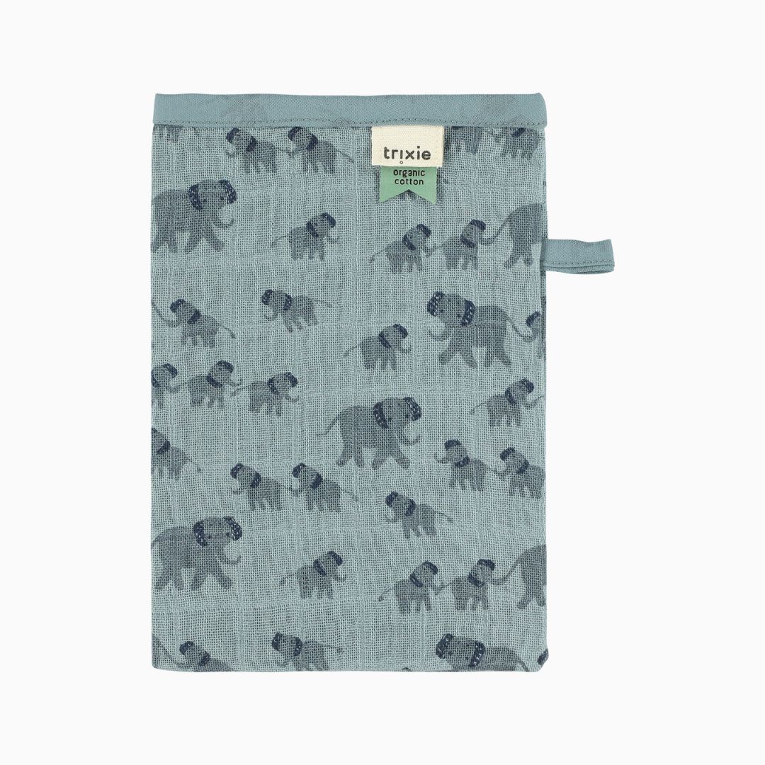 Trixie hydrofiele washandje 15x21cm set - Elephant - 3 stuks