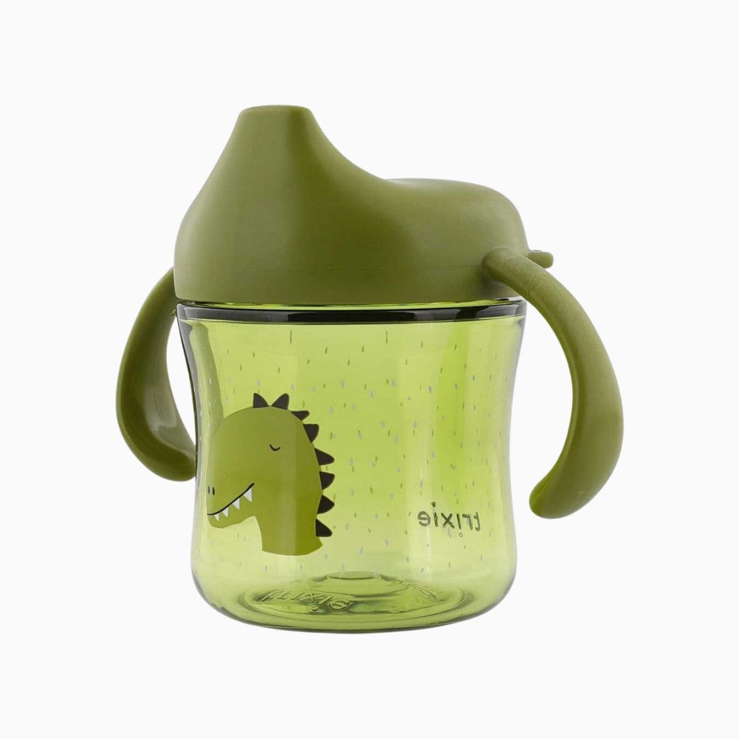 Trixie tuitbeker met handvatten in het thema van Mr. Dino