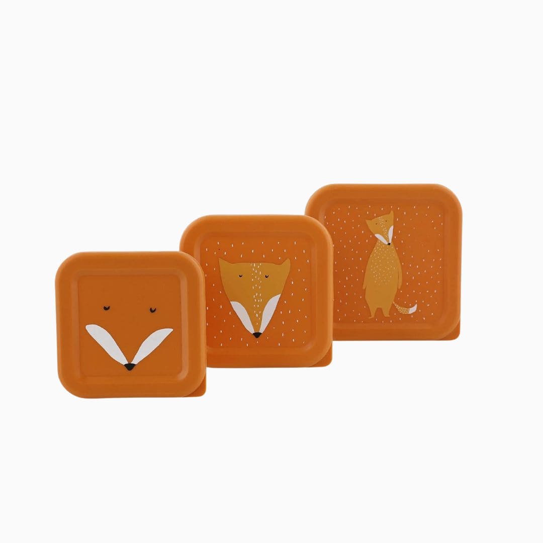 Trixie snackdoosje set 3-delig uit de collectie van Mr. Fox
