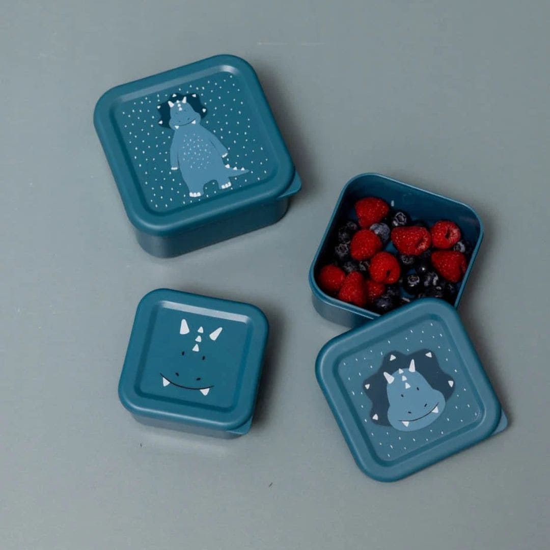 Trixie snackdoosje set 3-delig uit de collectie van Mr. Triceratops