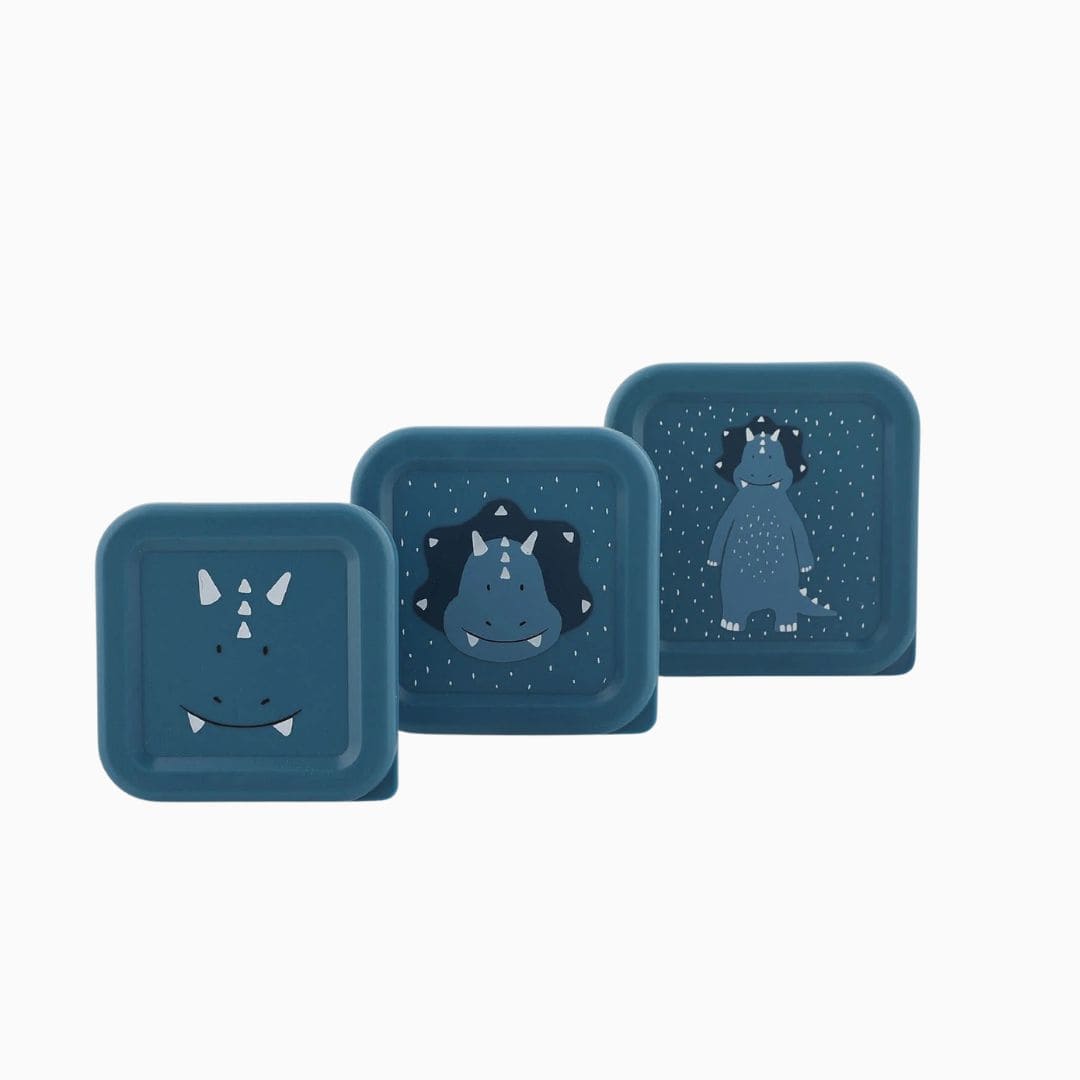 Trixie snackdoosje set 3-delig uit de collectie van Mr. Triceratops