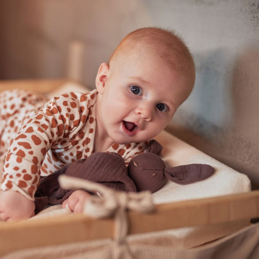 Jollein aankleedkussenhoes van badstof katoen in de kleur ivory wit van 50 x 70 cm