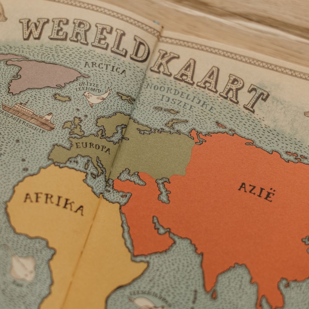 Uitgeverij Lannoo Atlas van de wereld door Daniel Mizielinski